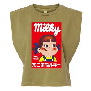 Milky Girl Garment-Dyed Women's Muscle Tee