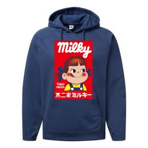 Milky Girl Performance Fleece Hoodie