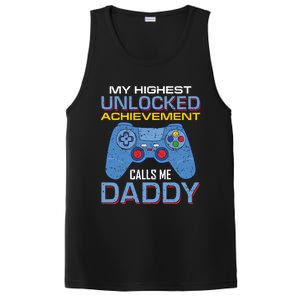 Man Gift My Highest Unlocked Achievet Calls Me Daddy Gift PosiCharge Competitor Tank