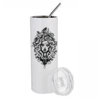 Medusa Greek Mythology Strong Women Rights Feminist Stainless Steel Tumbler