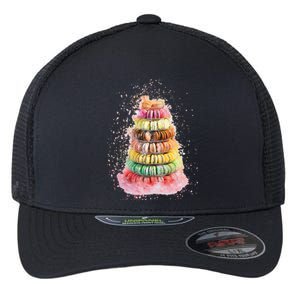 Macaroons Gift Macaroon Gift Colorful And Fun Pastel Cute Gift Flexfit Unipanel Trucker Cap