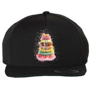 Macaroons Gift Macaroon Gift Colorful And Fun Pastel Cute Gift Wool Snapback Cap