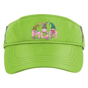 Mom Gnome Mother's Day Cute Gift Adult Drive Performance Visor