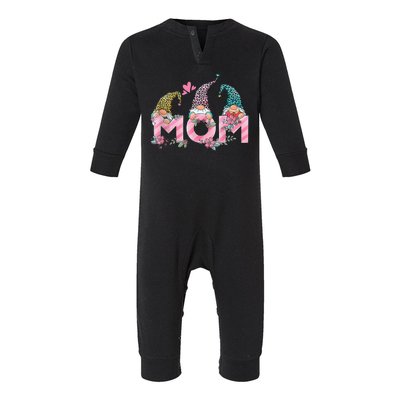 Mom Gnome Mother's Day Cute Gift Infant Fleece One Piece