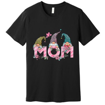 Mom Gnome Mother's Day Cute Gift Premium T-Shirt