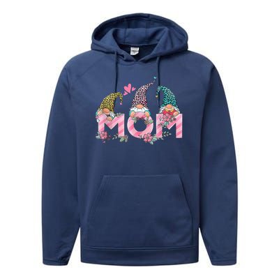 Mom Gnome Mother's Day Cute Gift Performance Fleece Hoodie