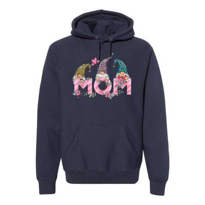 Mom Gnome Mother's Day Cute Gift Premium Hoodie