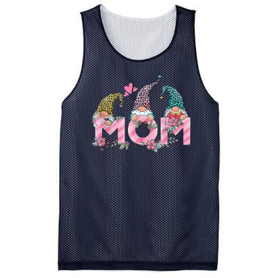 Mom Gnome Mother's Day Cute Gift Mesh Reversible Basketball Jersey Tank