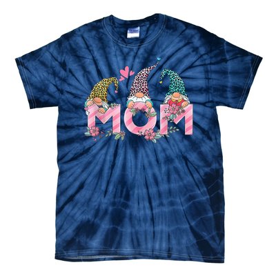 Mom Gnome Mother's Day Cute Gift Tie-Dye T-Shirt