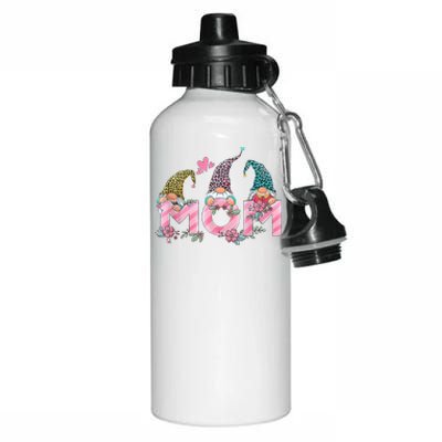 Mom Gnome Mother's Day Cute Gift Aluminum Water Bottle 