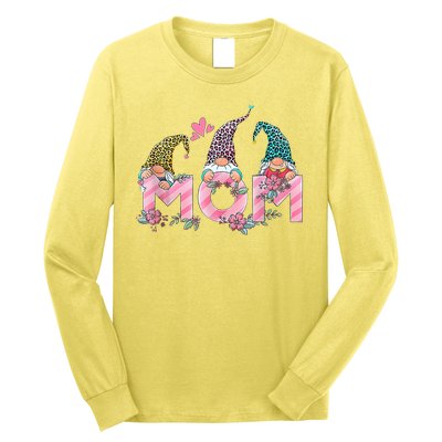 Mom Gnome Mother's Day Cute Gift Long Sleeve Shirt