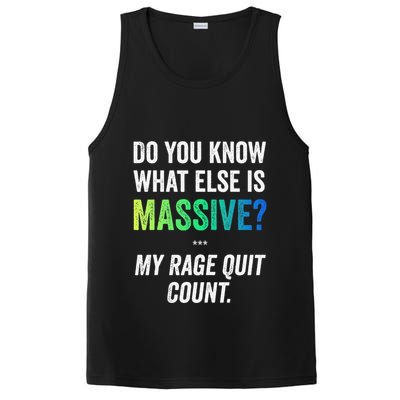 Massive Gaming Meme Rage Quit Gamers Humor Funny Gamer PosiCharge Competitor Tank