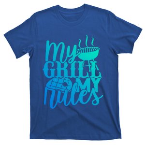 My Grill My Rules Dad Bbq Camping Fathers Day Funny Gift T-Shirt