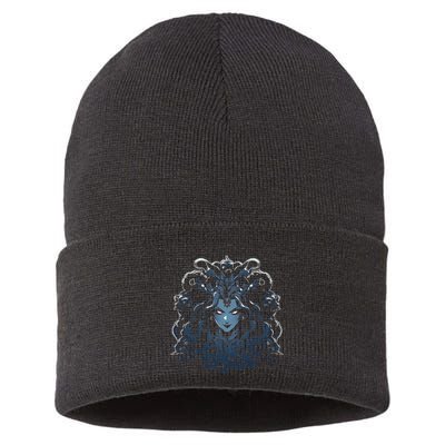 Medusa Greek Mythology Sustainable Knit Beanie
