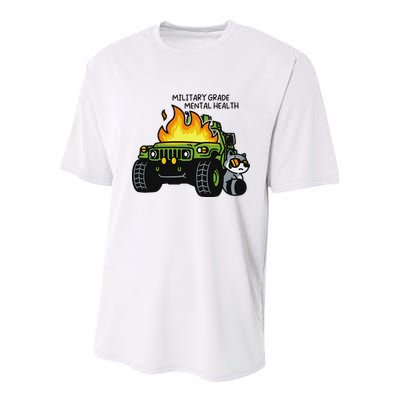 Military Grade Mental Health Youth Performance Sprint T-Shirt