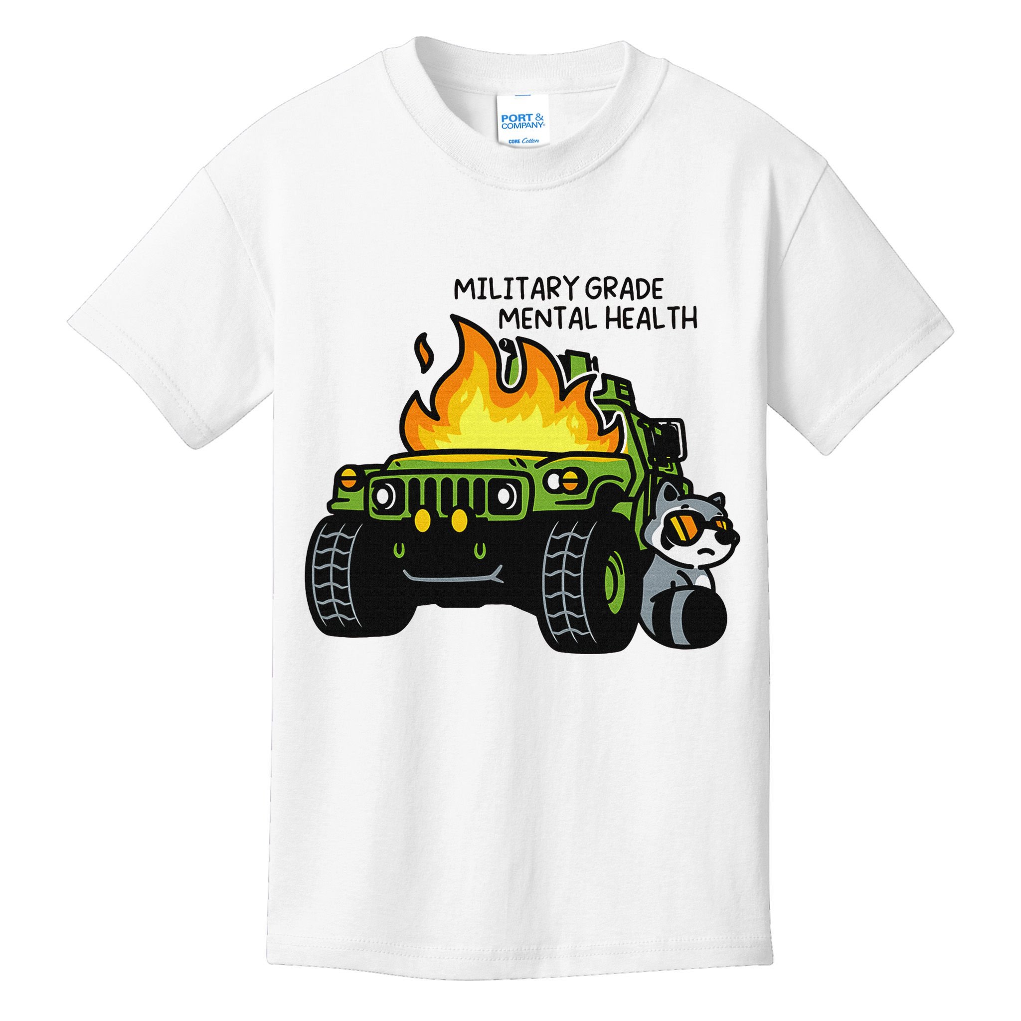 Military Grade Mental Health Kids T-Shirt