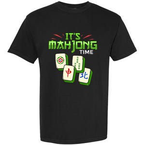 Mahjong Game Mah Jongg Online Player Tile Garment-Dyed Heavyweight T-Shirt