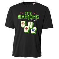 Mahjong Game Mah Jongg Online Player Tile Cooling Performance Crew T-Shirt