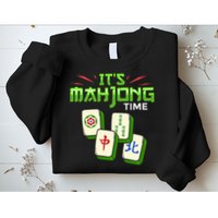 Mahjong Game Mah Jongg Online Player Tile Sweatshirt