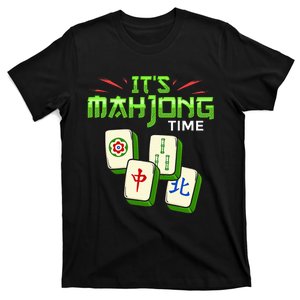 Mahjong Game Mah Jongg Online Player Tile T-Shirt