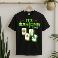 Mahjong Game Mah Jongg Online Player Tile T-Shirt