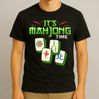 Mahjong Game Mah Jongg Online Player Tile T-Shirt