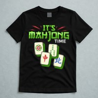 Mahjong Game Mah Jongg Online Player Tile T-Shirt