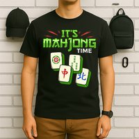 Mahjong Game Mah Jongg Online Player Tile T-Shirt