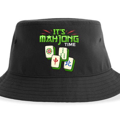 Mahjong Game Mah Jongg Online Player Tile Sustainable Bucket Hat