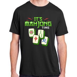 Mahjong Game Mah Jongg Online Player Tile Adult ChromaSoft Performance T-Shirt