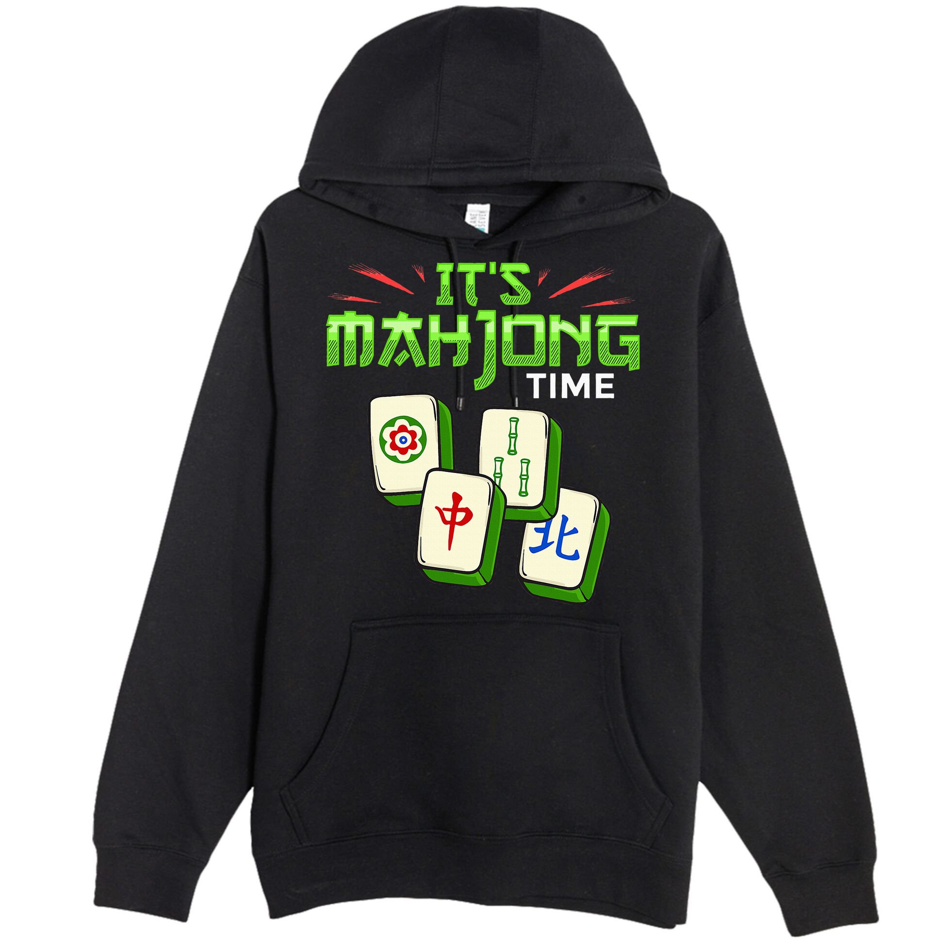 Mahjong Game Mah Jongg Online Player Tile Premium Pullover Hoodie