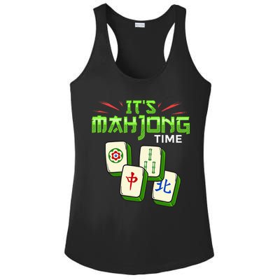 Mahjong Game Mah Jongg Online Player Tile Ladies PosiCharge Competitor Racerback Tank