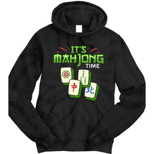 Mahjong Game Mah Jongg Online Player Tile Tie Dye Hoodie