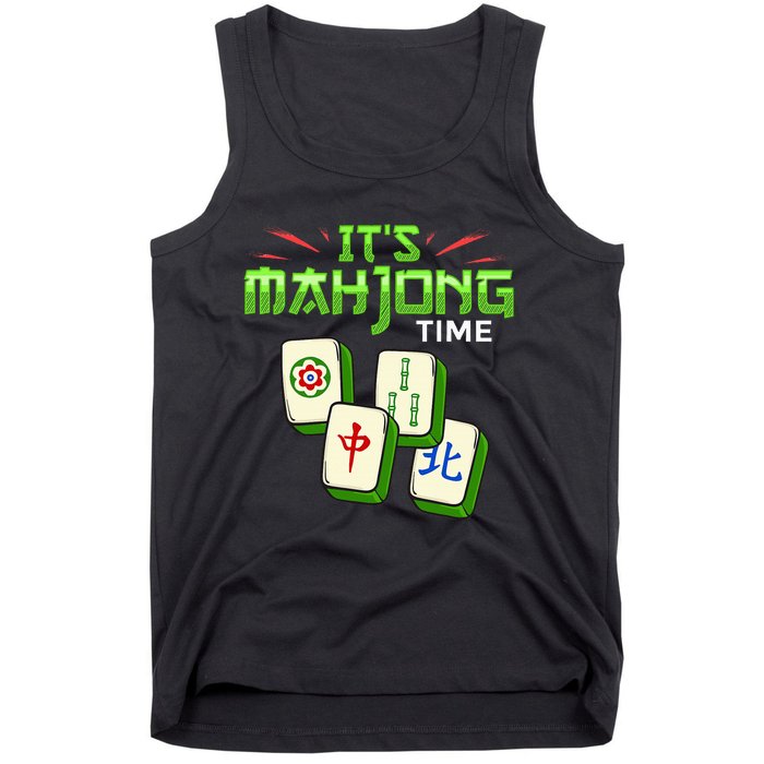 Mahjong Game Mah Jongg Online Player Tile Tank Top