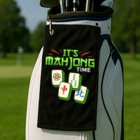 Mahjong Game Mah Jongg Online Player Tile Golf Towel