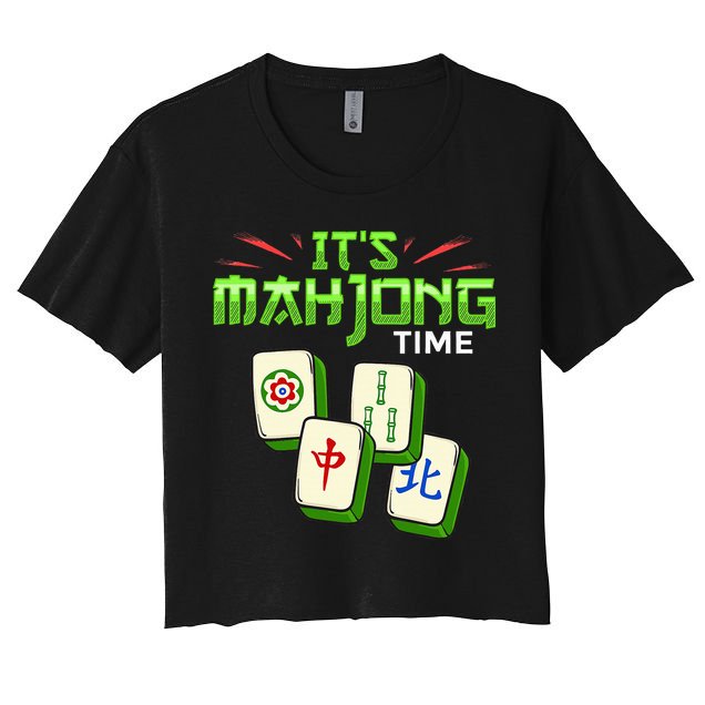 Mahjong Game Mah Jongg Online Player Tile Crop Top