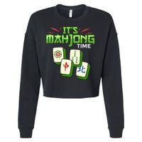 Mahjong Game Mah Jongg Online Player Tile Cropped Pullover Crew