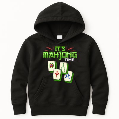 Mahjong Game Mah Jongg Online Player Tile Kids Hoodie