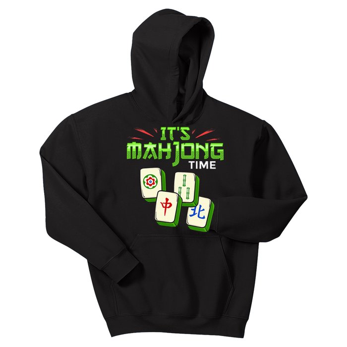 Mahjong Game Mah Jongg Online Player Tile Kids Hoodie