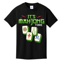 Mahjong Game Mah Jongg Online Player Tile Kids T-Shirt