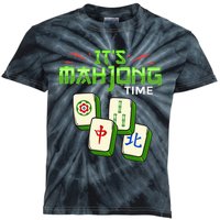 Mahjong Game Mah Jongg Online Player Tile Kids Tie-Dye T-Shirt