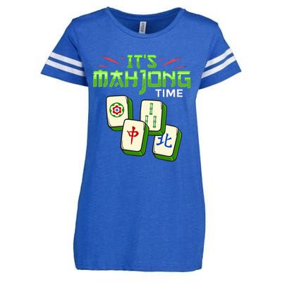 Mahjong Game Mah Jongg Online Player Tile Enza Ladies Jersey Football T-Shirt