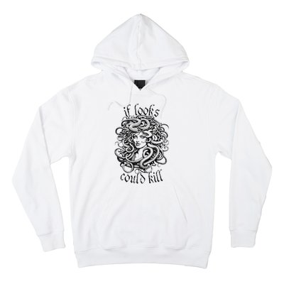 Medusa Greek Mythology Gorgon Pun Hoodie