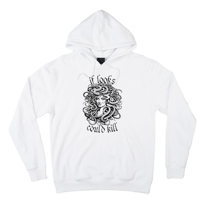 Medusa Greek Mythology Gorgon Pun Hoodie