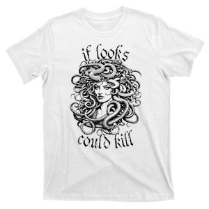 Medusa Greek Mythology Gorgon Pun T-Shirt