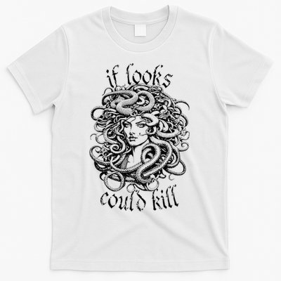 Medusa Greek Mythology Gorgon Pun T-Shirt