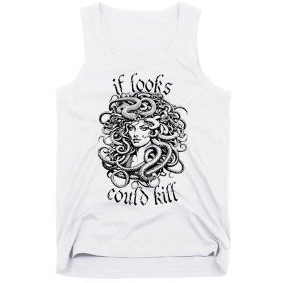 Medusa Greek Mythology Gorgon Pun Tank Top