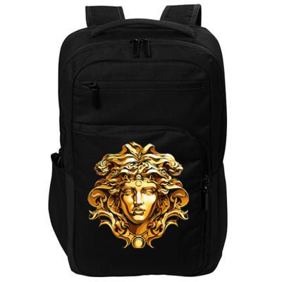 Medusahead Greek Mythology Ancient Snake Hair Impact Tech Backpack