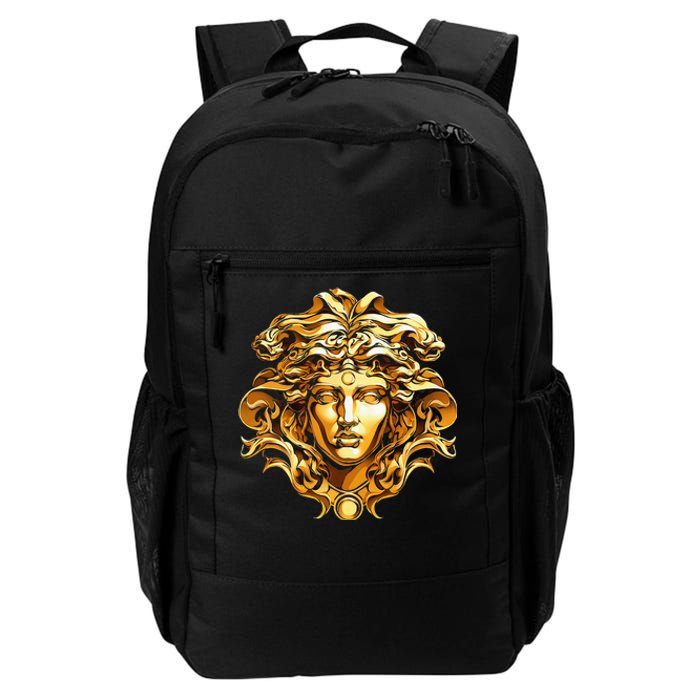 Medusahead Greek Mythology Ancient Snake Hair Daily Commute Backpack