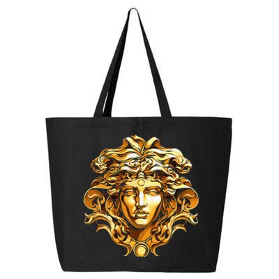 Medusahead Greek Mythology Ancient Snake Hair 25L Jumbo Tote